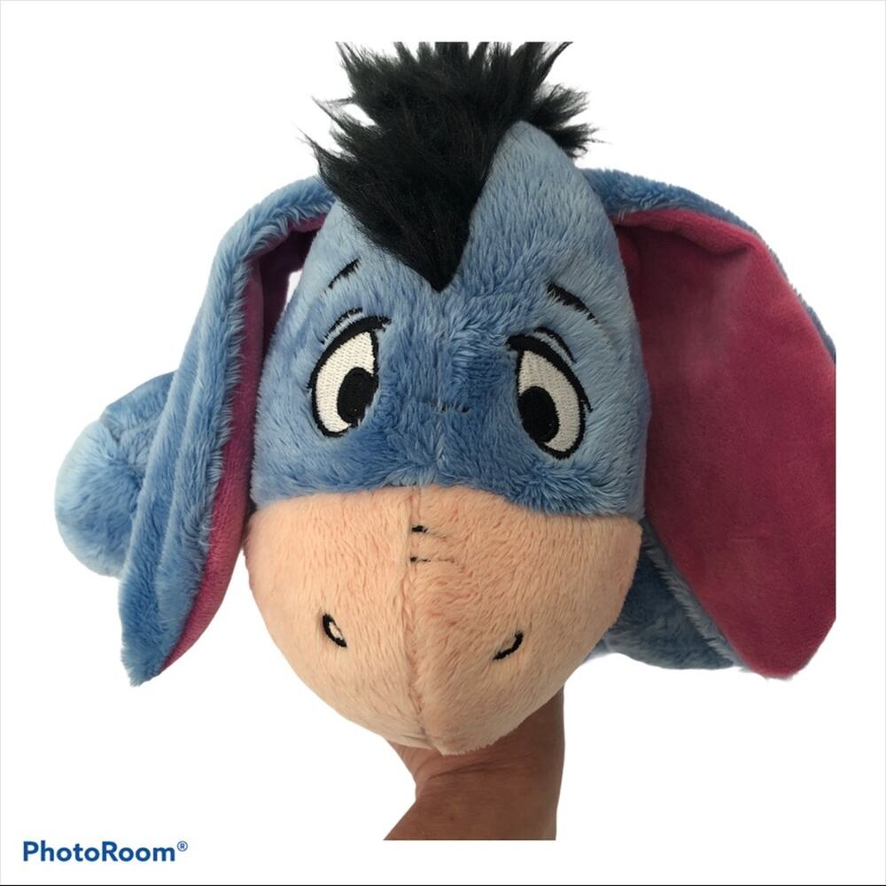 Disney Store Eeyore Winnie The Pooh Plush Stuffed Animal Donkey Laying Down